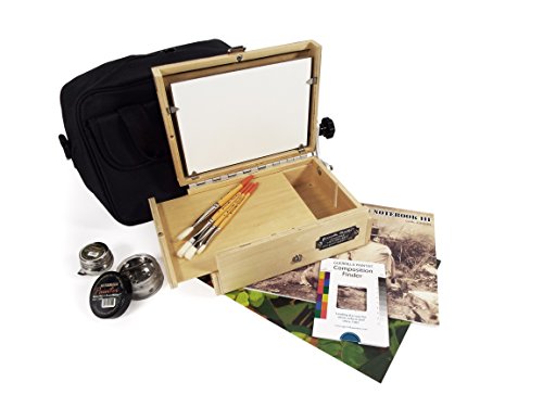 Guerrilla Painter 102.08AOKIT Artist Painting Kit, Brown