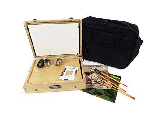 Guerrilla Painter 12-Piece Laptop Oil and Acrylic Plein Air Kit, 9 by 12-Inch