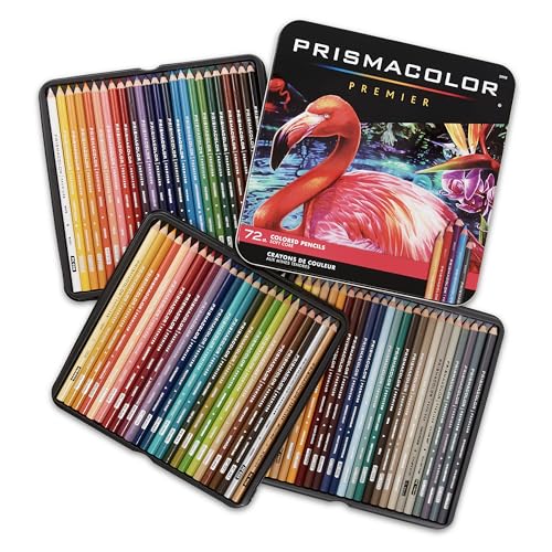 Prismacolor Colored Pencils | Premier Soft Core Pencils, Assorted, 72 Count