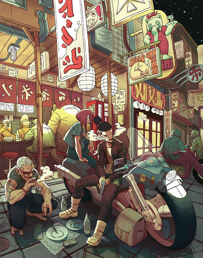 Contemporary Illustrator Kevin Hong (Interview)
