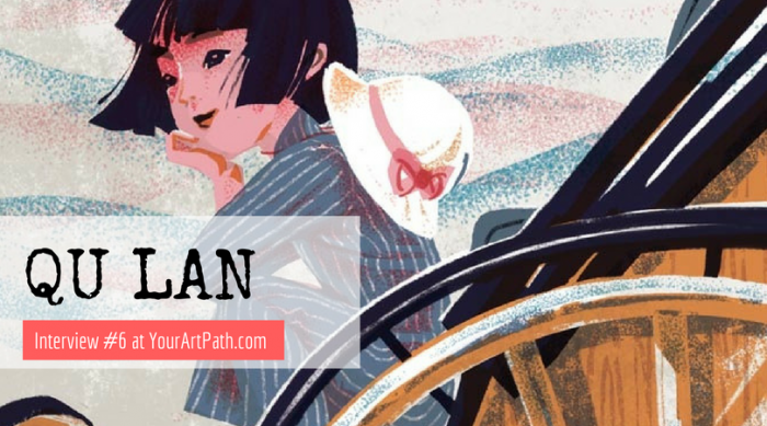 Illustrator And Graphic Designer Qu Lan Interview 6 Her Art