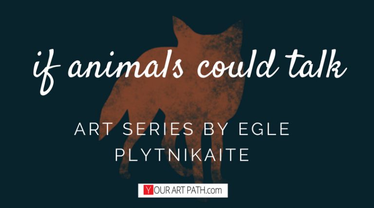 If animals could talk what if art series