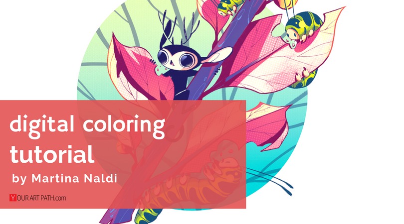 digital painting tutorial step by step | how to color digital art sketch