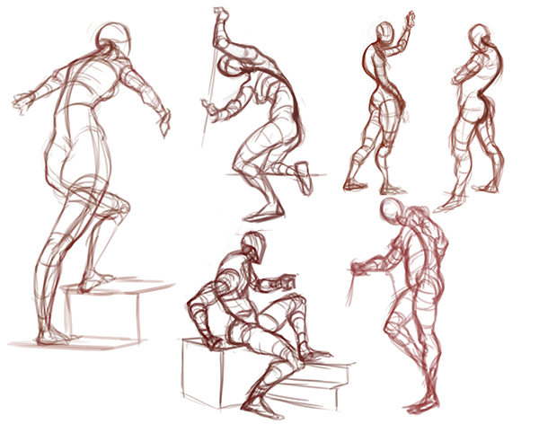 gesture drawing techniques