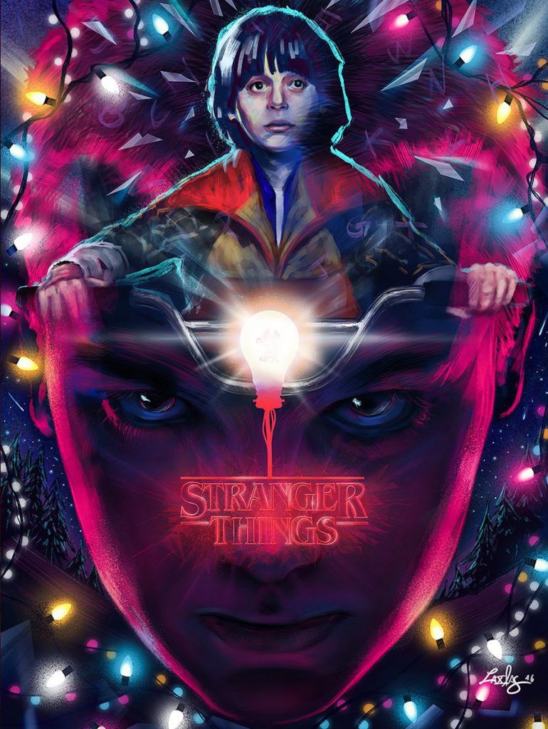 Stranger Things Fan Art Poster