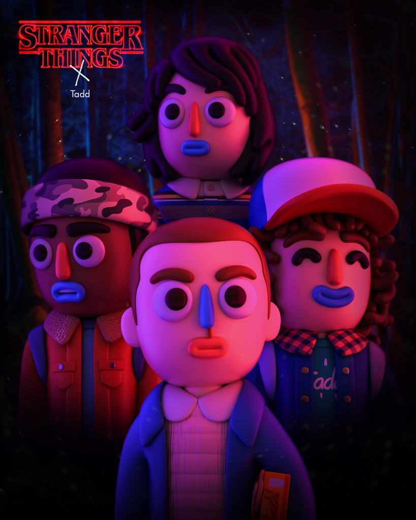 Stranger Things Fan Art by Tadeo Soriano