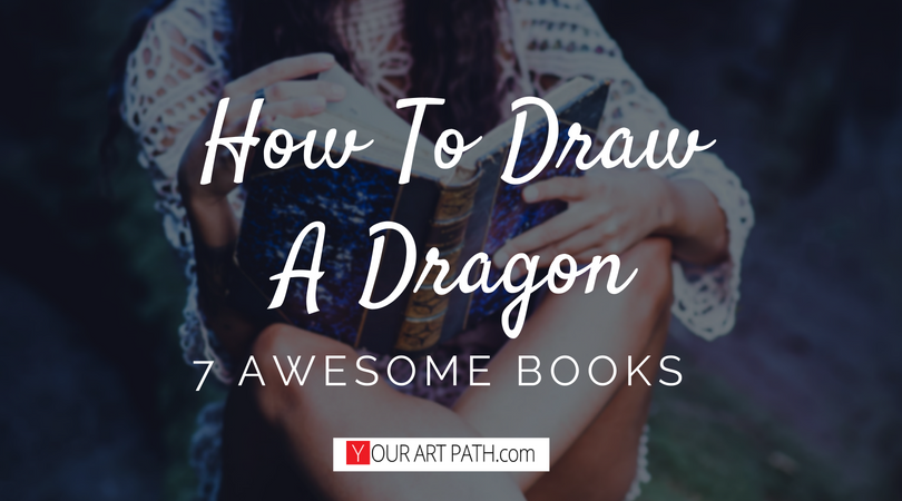 How to draw a Dragon Easy step by step tutorial book