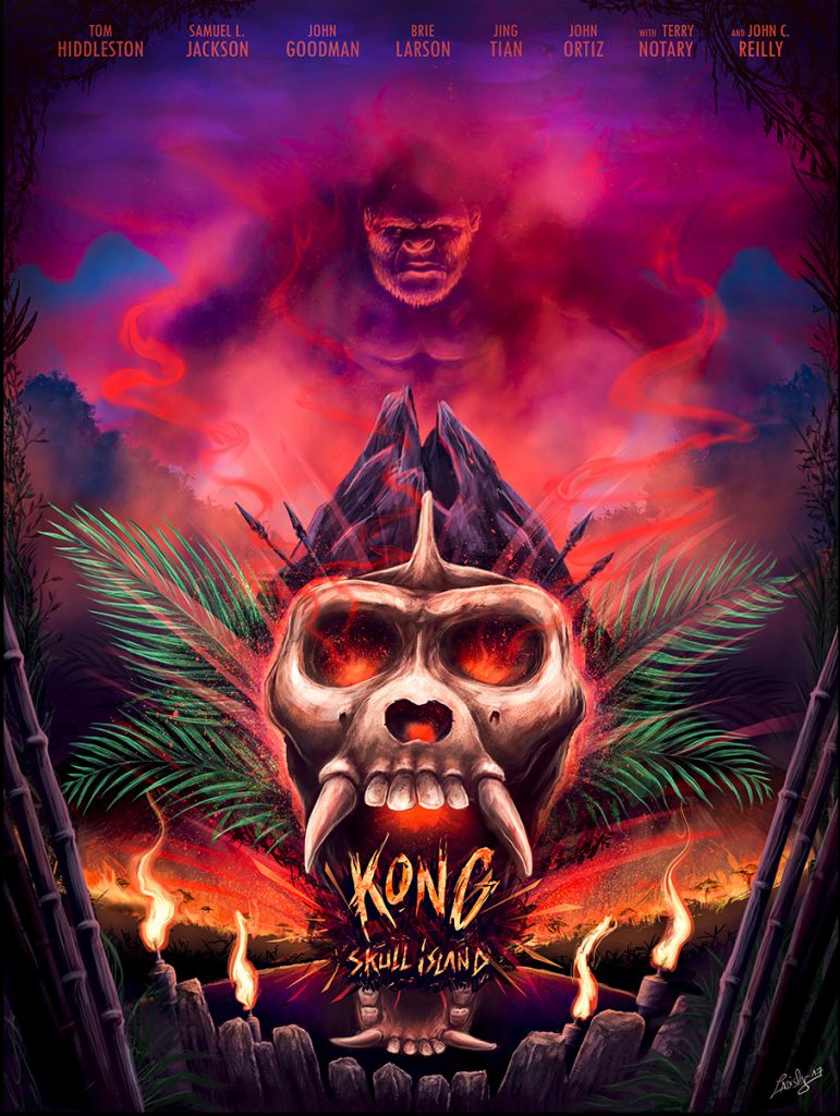 Interview With An Artist - Ladislas Chachignot. And His Digital Movie Poster Artwork - Kong: Skull island