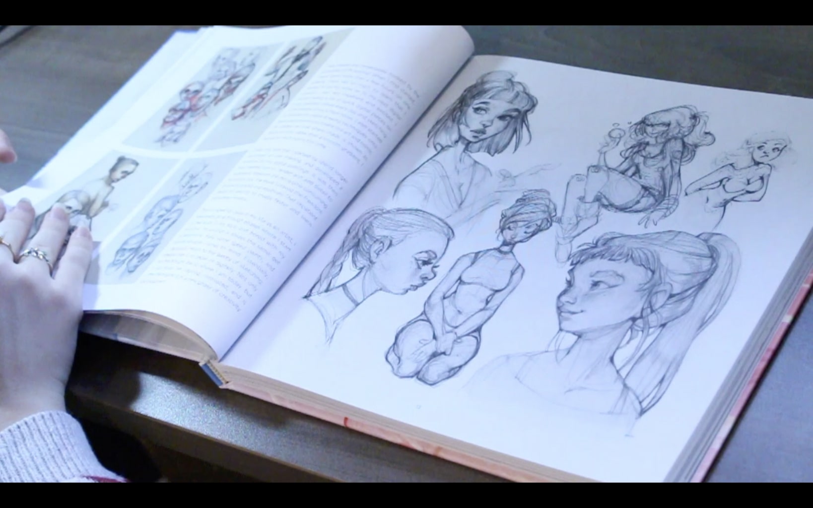 The Sketchbook Of Loish: Art In Progress (+Video Unboxing And Flip Through) Inside My Sketchbook