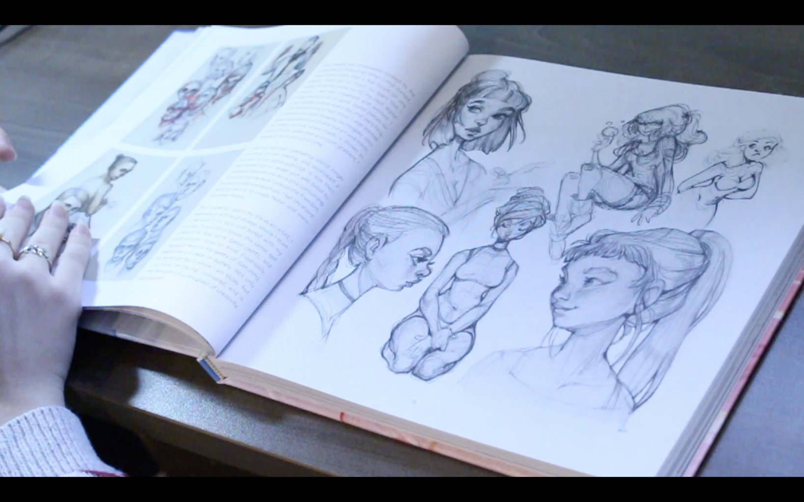 The Sketchbook Of Loish Unboxing + Flip Through