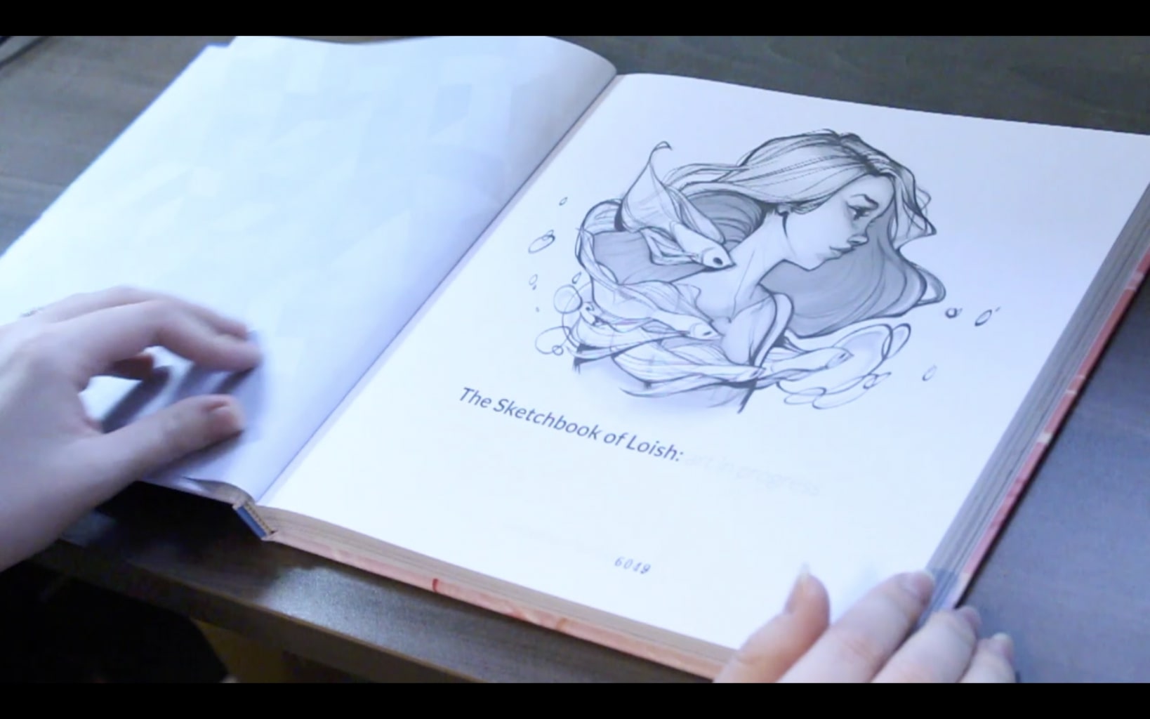 The Sketchbook Of Loish: Art In Progress (+Video Unboxing And Flip Through) table of content