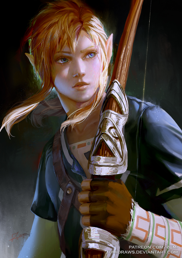 link legend of zelda fan art