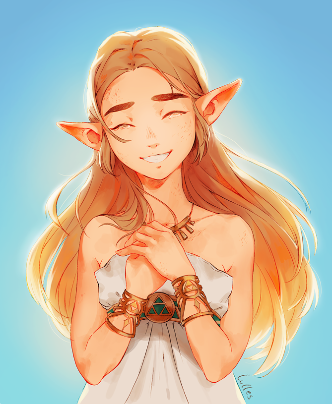 princess zelda fan art