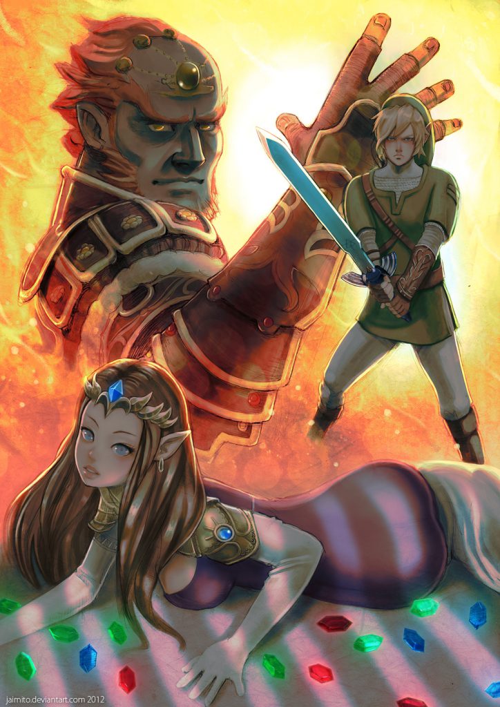 link legend of zelda fan art