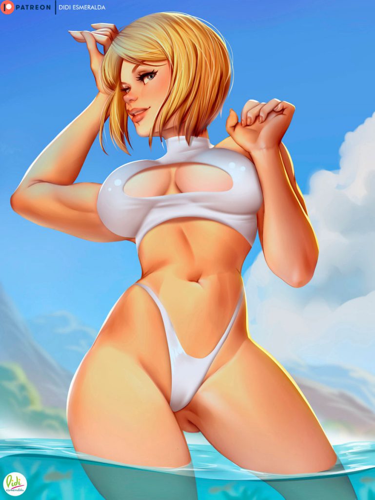 PowerGirl Hot Art | Digital Painting |Digital Art