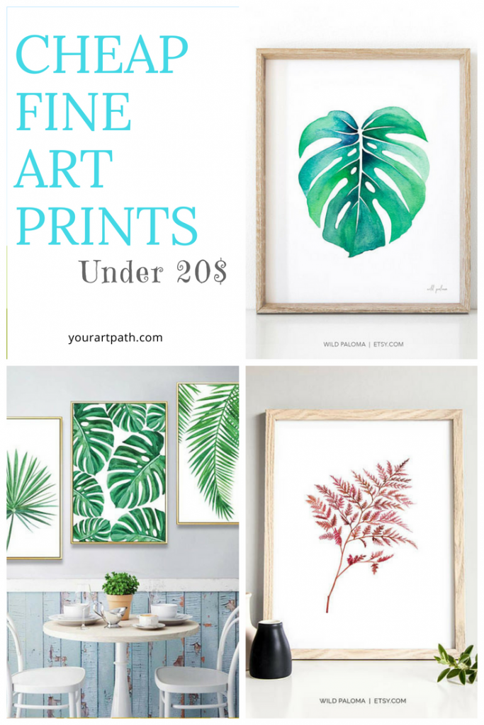 Cheap Fine Art Prints Under 20   3 