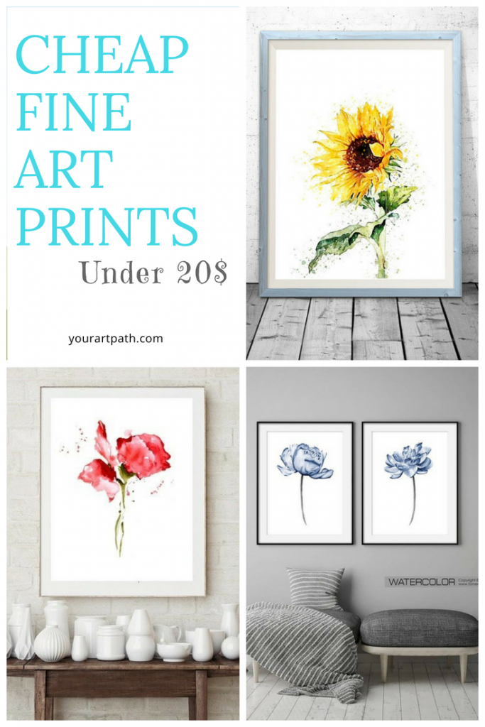 Cheap Fine Art Prints Under 20$