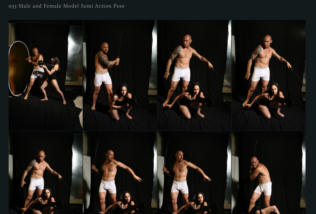 free pose reference photos