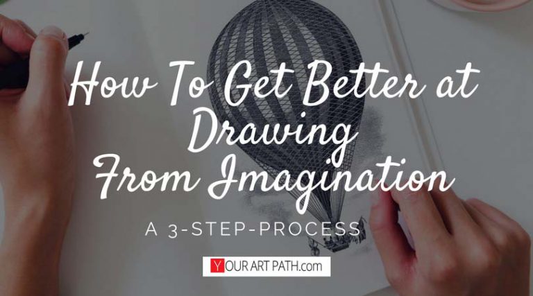 drawing from imagination tips | how to get better at drawing