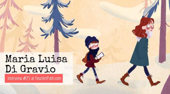 Interview With Illustrator Maria Luisa Di Gravio From Rome