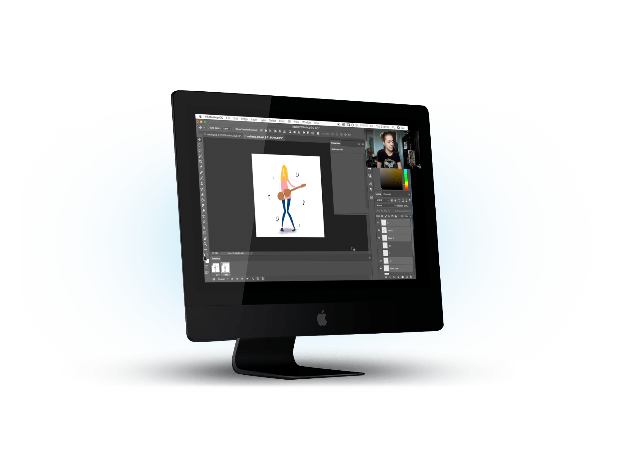 Make A Short Animated GIF Using Photoshop - Video Lesson - YourArtPath