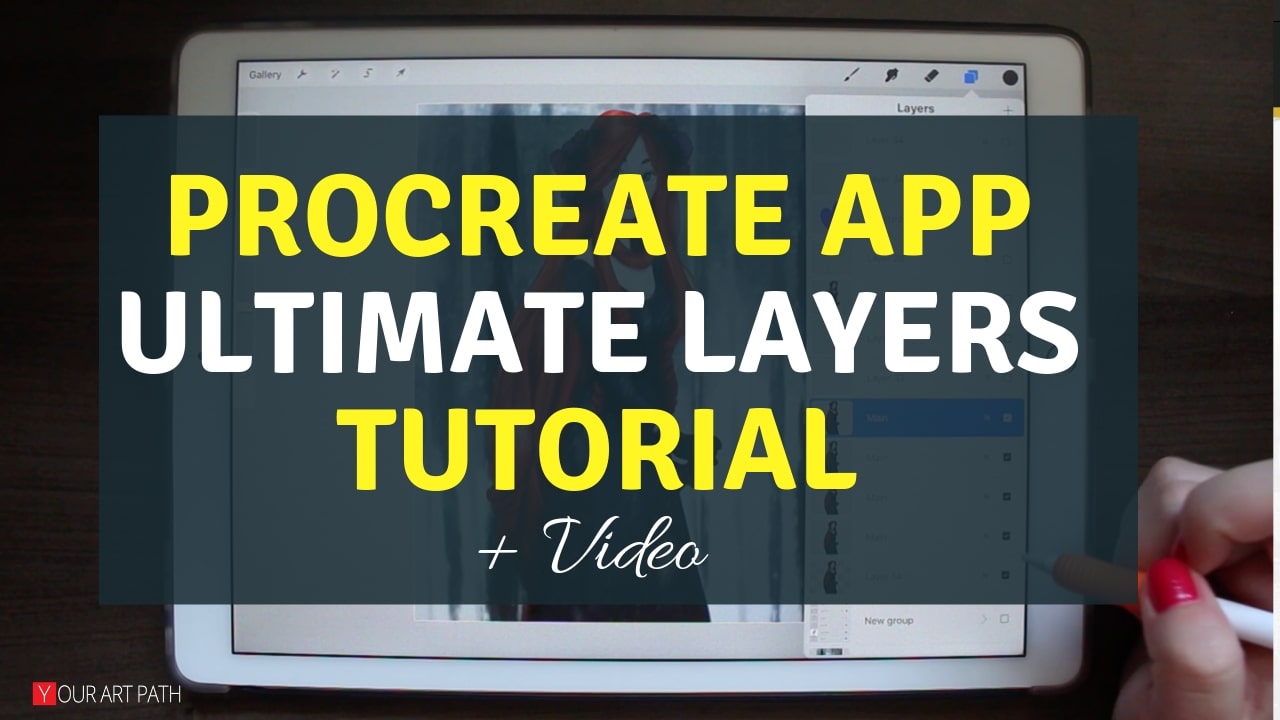 procreate app tutorial | beginners guide to procreate | procreate layers tutorial | tips and tricks