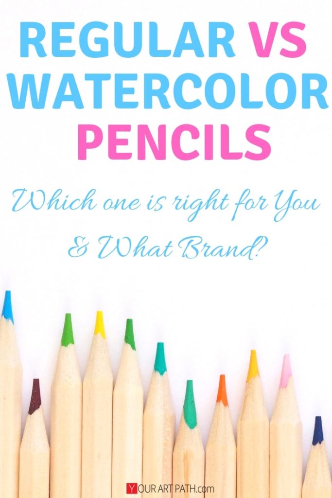 The Differences Between Colored Pencils vs. Watercolor Pencils