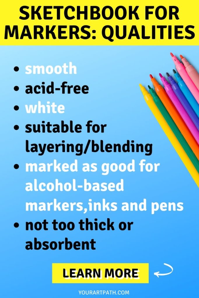 12 Best Sketchbooks for Markers: Minimize The Bleeding! - YourArtPath