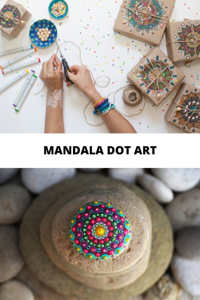 Mandala dot Art