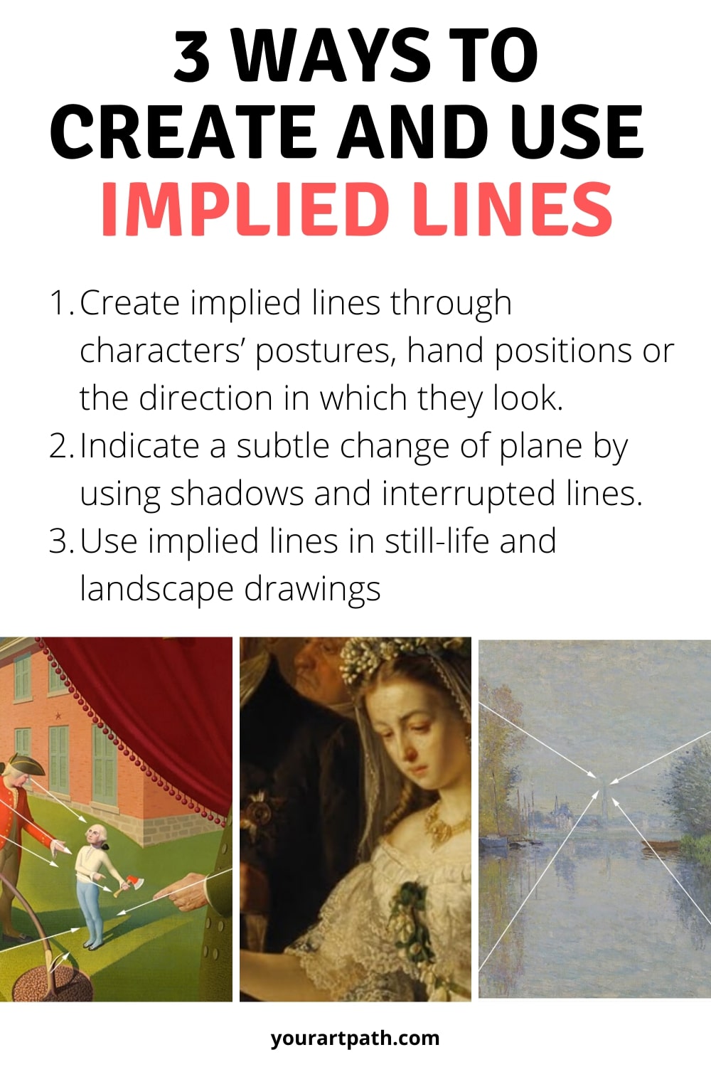 Ways To Create And Use Implied Lines 
