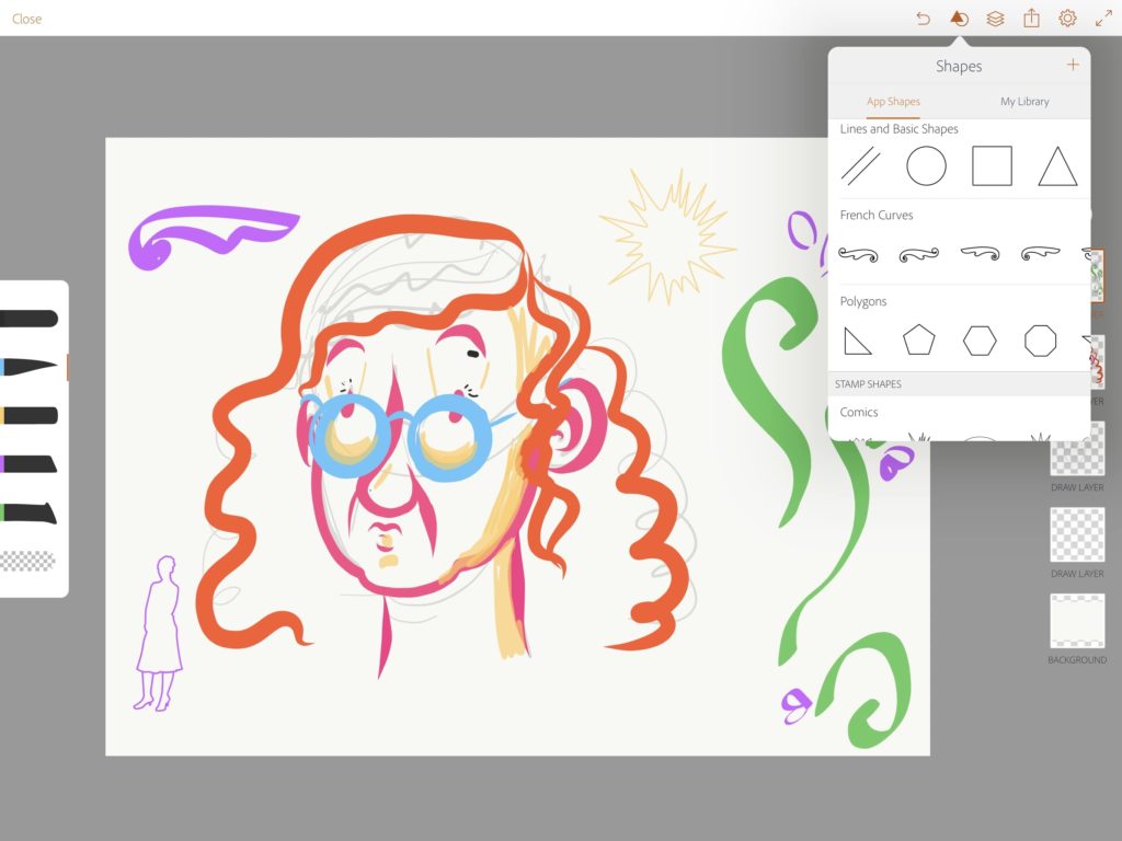 Adobe Illustrator Draw - Free Drawing Software and Painting App you can download for free today! Draw and paint for free online without paying.