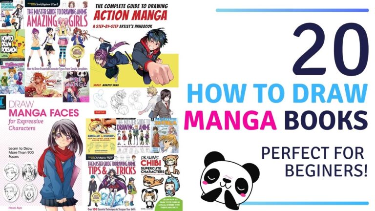 Learn to draw manga and anime for beginners with these 20 How to draw manga books. They are perfect for those who want to learn how to draw anime and manga faces, action manga, fashion manga and all other varieties.