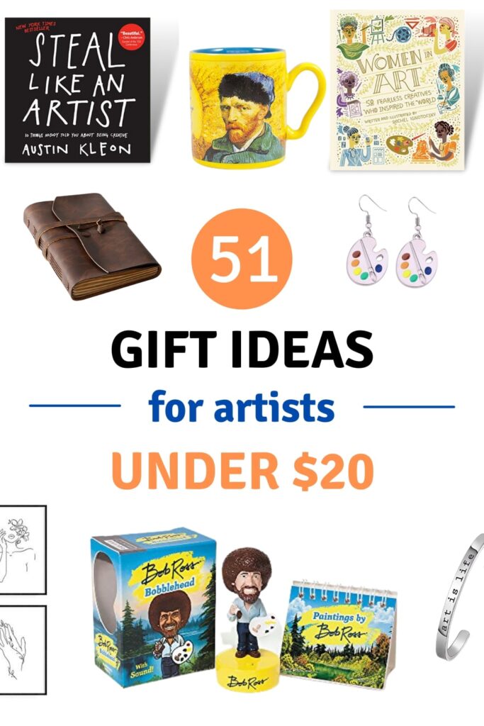 10 Unique Artist Gifts For Under $25 - Doodlewash®