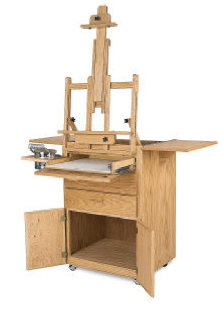 Best Artist Taboret table  and Easel combo