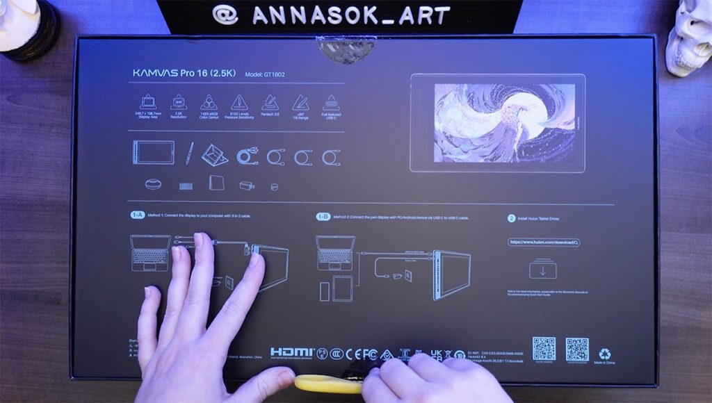 Huion Kamvas Pro 16 (2.5K)