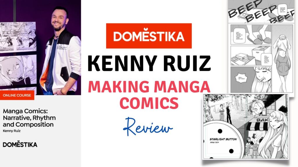 Kenny Ruiz Making Manga Comics Course Review. Learn how to draw manga comics for beginners