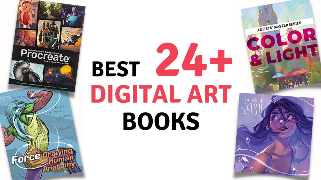 24+ Best Digital Art Books For Artists of All Skill Levels