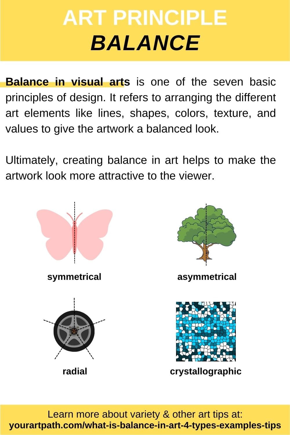 symmetrical balance art principle