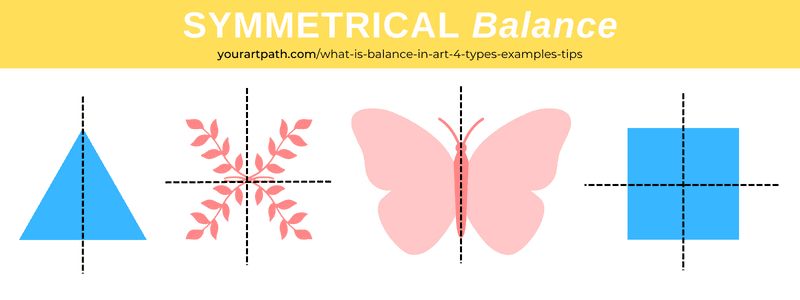 Symmetrical balance examples