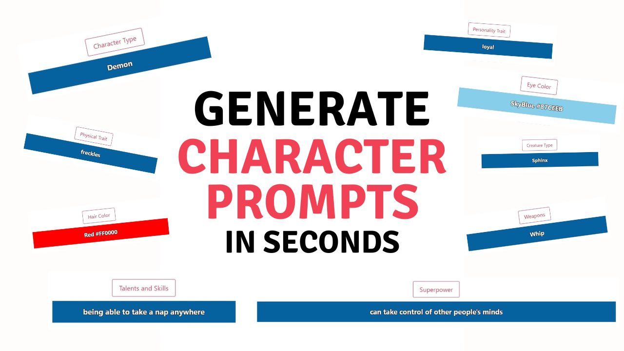 Character Generator - Generate random characters - Community