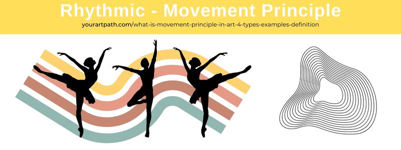 Rhythmic movement in art examples