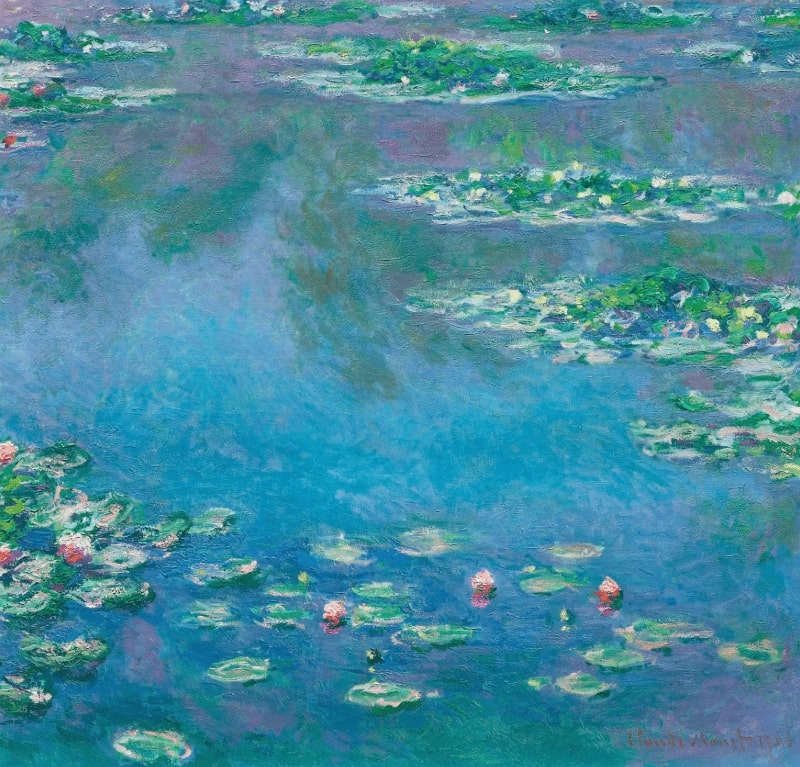 Water Lilies (1840–1926) by Claude Monet. Original from the Art Institute of Chicago, via RawPixel