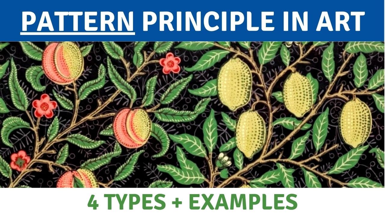 Patterns principle in art definition, 4 common types and examples