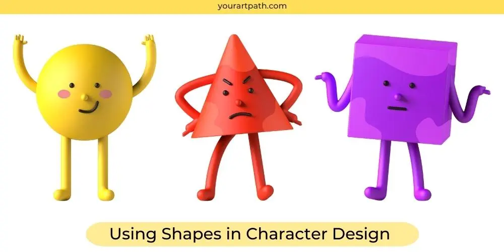 Using shapes in Character Design